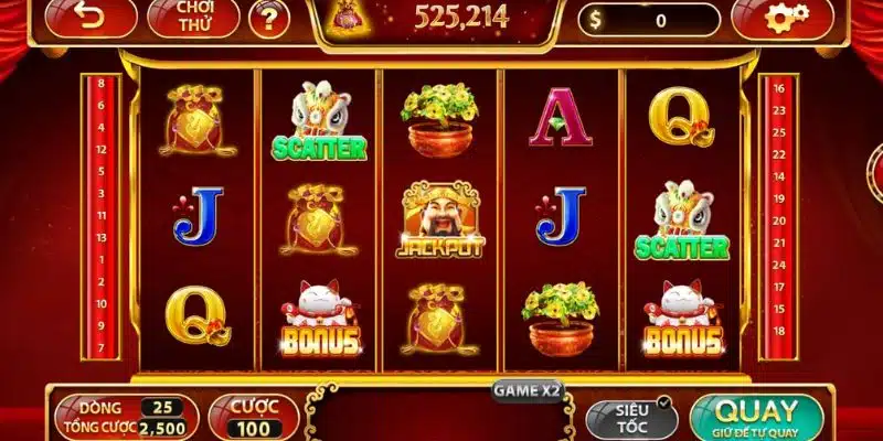 biểu tượng trong game nổ hũ thần tài